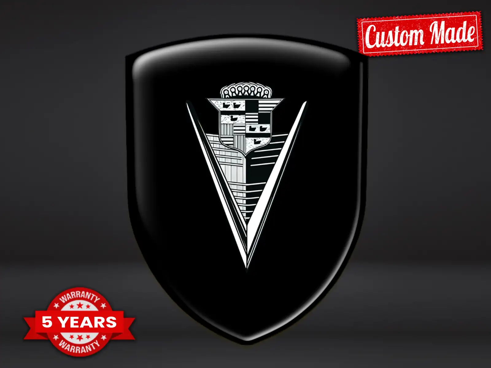 Cadillac Décalcos Silicone Perso Luxe Stickers Auto Drift ST